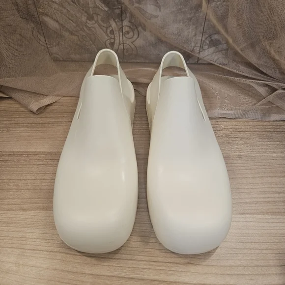 Bottega Veneta Puddle Rubber Slingback Flats Size 36